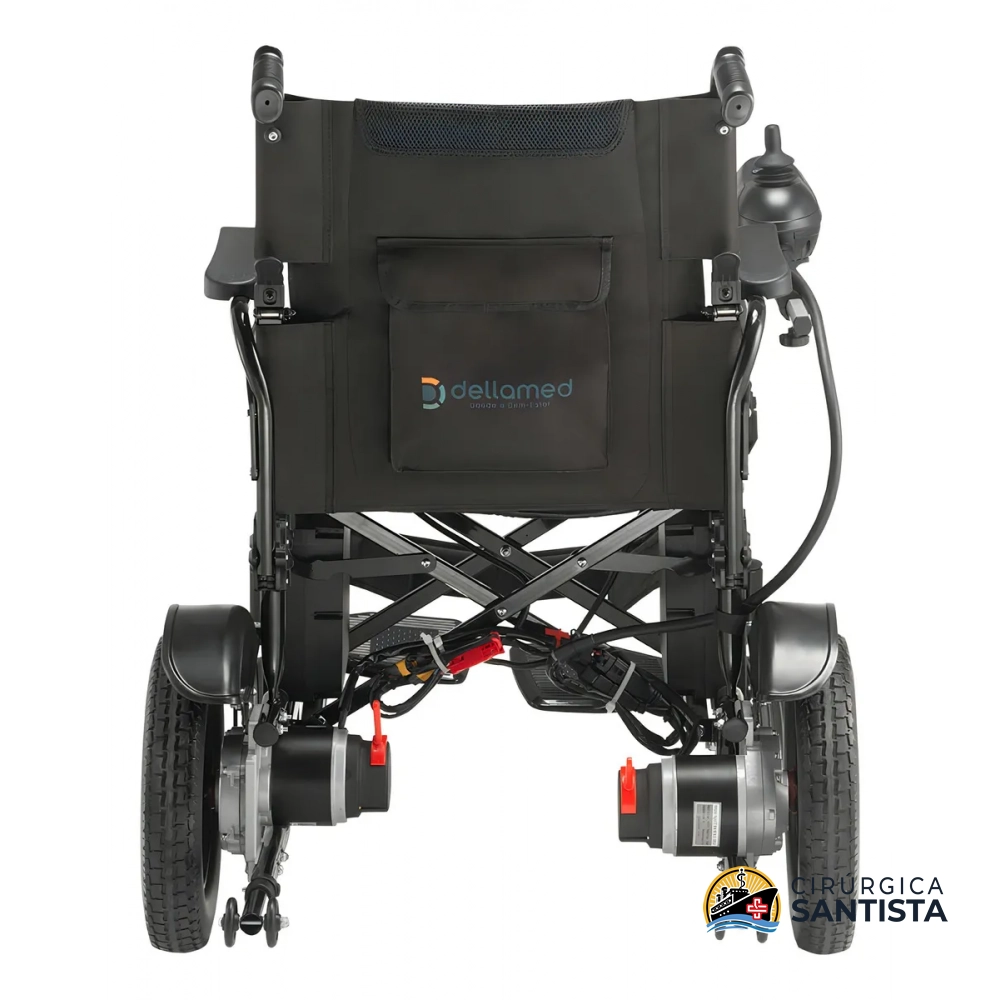 Cadeira De Rodas Motorizada Dobrável Dellamed D800 - 120kg - foto 2